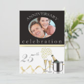 25周年パーティの招待状と写真 招待状 (スタンド正面)