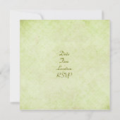 25周年パーティーマークトウェイン引用文 招待状 (裏面)