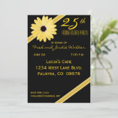 25周年パーティー招待状 招待状 (スタンド正面)