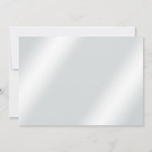 25周年ピンクの芍薬 招待状 (裏面)