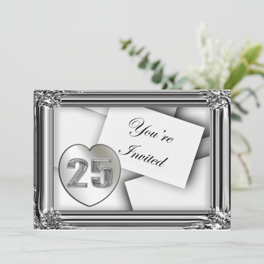 25周年招待状 招待状 (スタンド正面)
