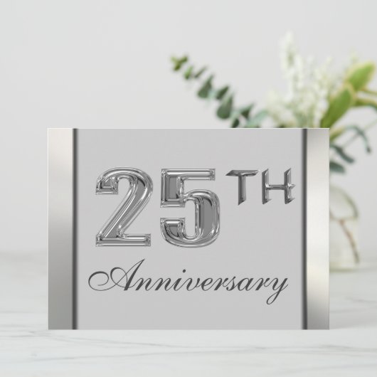 25周年招待状 招待状 (スタンド正面)