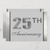 25周年招待状 招待状 (正面/裏面)