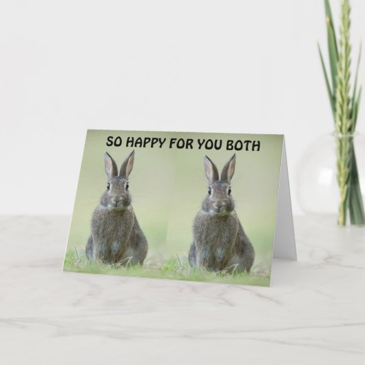 **25周年結婚おめでとう** カード (正面)