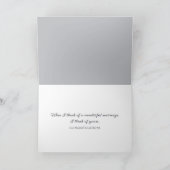 25周年結婚おめでとう カード (内部)