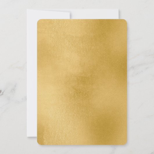 25周年結婚パーティーシャンパングラス 招待状 (裏面)