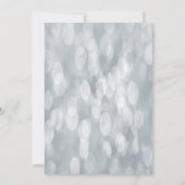 25周年結婚白恋の白鳥2羽 招待状 (裏面)