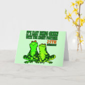 25周年結婚記念日の贈り物 カード (黄色い花)