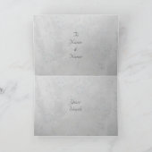 25周年結婚記念日カード カード (内部)