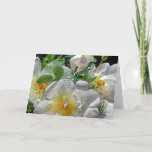 25周年結婚記念日 おめでとうございます カード