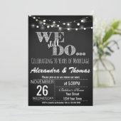 25周年結婚記念日、まだまだ記念日を祝う 招待状 (スタンド正面)