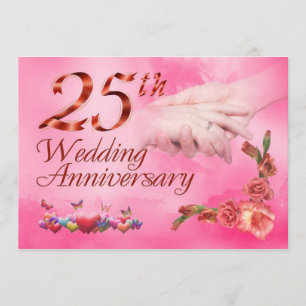 25周年結婚記念日 カード