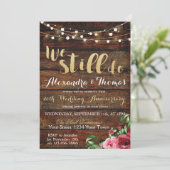 25周年結婚記念日、 Anniversaryはまだ続く 招待状 (スタンド正面)