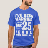 25周年結婚記念日 Tシャツ (正面)