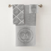 25周年結婚記念金(きん)バスタオルセット バスタオルセット (インサイチュ)