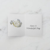 25周年編集可能シルバーバラ カード (内部)