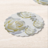 25周年編集可能シルバーバラ ペーパーコースター (アングル)