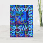 25周年記念あいさつカード カード (正面)