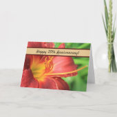 25周年記念お祝いカード カード (正面)