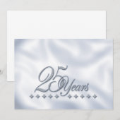 25周年記念のお誘い 招待状 (正面/裏面)