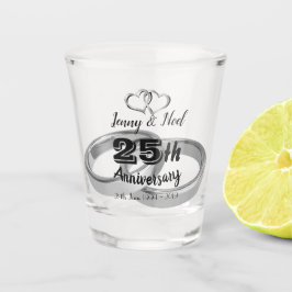 25周年記念のギフト ショットグラス