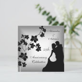 25周年記念アジア黒銀フローラ夫婦 招待状 (スタンド正面)