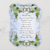 25周年記念アジサイ 招待状 (正面/裏面)