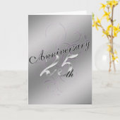 25周年記念カード カード (黄色い花)