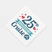 25周年記念クルーズ スタンダードランチョンナプキン (角)