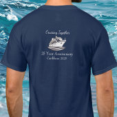 25周年記念サンセットクルーズTシャツをパーソナライズ Tシャツ