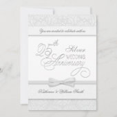 25周年記念シルバーアニバーサリー招待状 招待状 (正面)