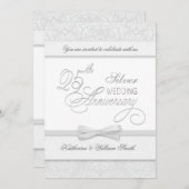 25周年記念シルバーアニバーサリー招待状 招待状 (正面/裏面)