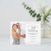 25周年記念シルバーハートの写真を保存 案内ポストカード (スタンド正面)