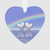 25周年記念シルバーハート オーナメント (裏面)