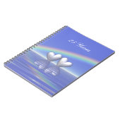 25周年記念シルバーハート ノートブック (左側)