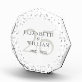 25周年記念シルバーハート フォトブロック (右)