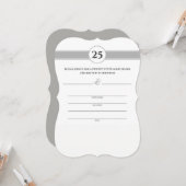 25周年記念シルバーモノグラム カード (正面/裏面インサイチュ)