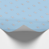 25周年記念シルバー号オンブルー ラッピングペーパー (コーナー)