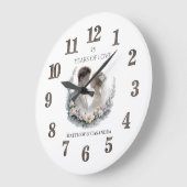 25周年記念ジュエリーセレブレーション ラージ壁時計 (傾斜)