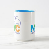 25周年記念ニューワールドコラールマグ ツートーンマグカップ (中央)