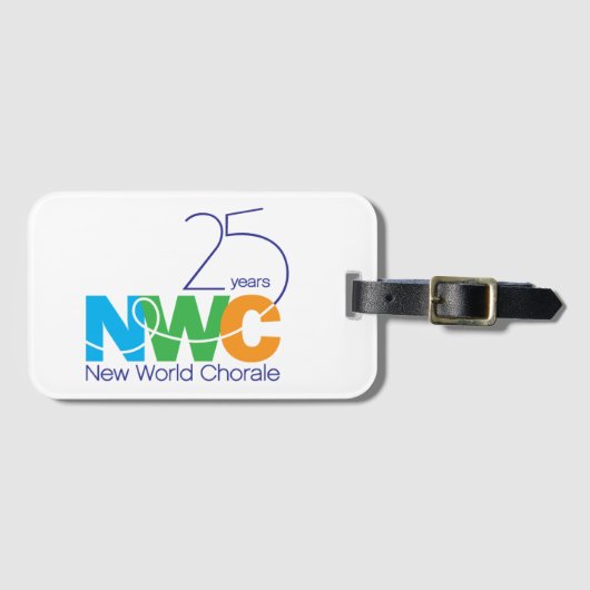 25周年記念ニューワールドコーラーレラゲージタグ ラゲッジタグ (正面横)