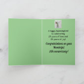 25周年記念ハミングバエレガントード カード (内部)