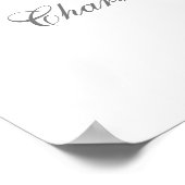 25周年記念バラフローラウェルカムサイン ポスター (角)