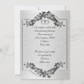 25周年記念パーティーの発願 招待状 (裏面)