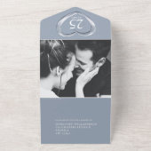 25周年記念パーティーイベント オールインワン招待状 (外側)