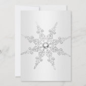 25周年記念パーティーシルバーウィンターワンダーランド 招待状 (裏面)