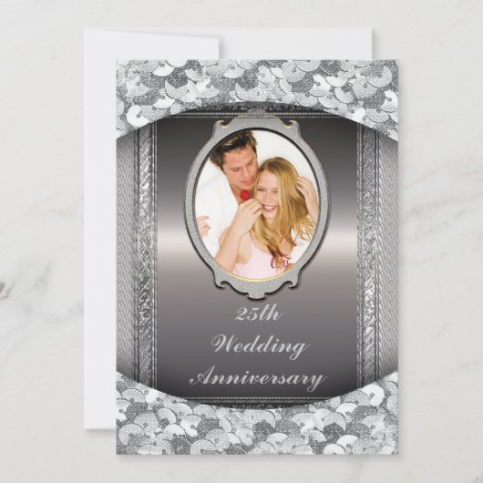 25周年記念パーティー招待状 招待状 (正面)