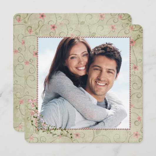 25周年記念パーティー（写真あり） 招待状 (正面/裏面)