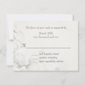 25周年記念パーティー- RSVP返信カード 出欠カード (裏面)