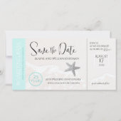 25周年記念ビーチ搭乗パス日付の保存 (正面)